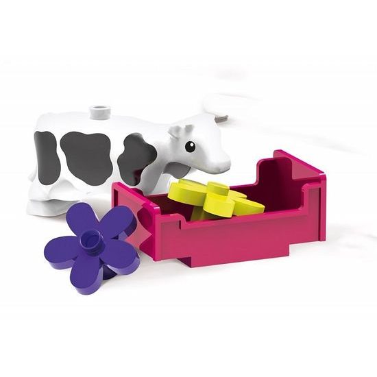 Blocki Mubi stavebnice Farma s traktorem 32 dílů