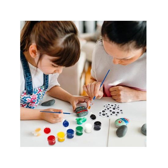 Malování a zdobení kamenů pro děti Rock Painting