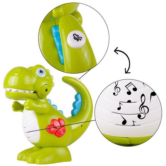 Interaktivní dinosaurus s lampičkou Baby Dino