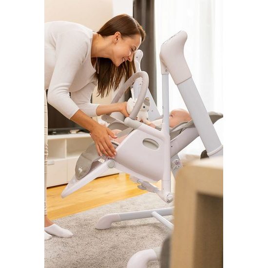 Kojenecké houpací křeslo Indigo black wine