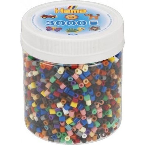 Zažehlovací korálky Hama MIDI 3000ks