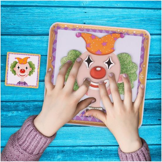 Magnetická ukládačka měnící se tváře Make Faces