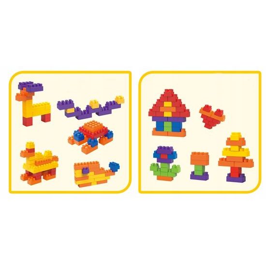 Doris dětská konstrukční stavebnice Time Blocks 800 dílků