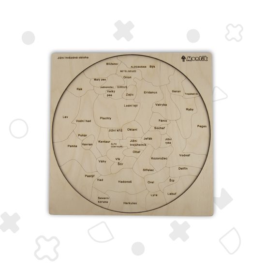 Jižní noční obloha