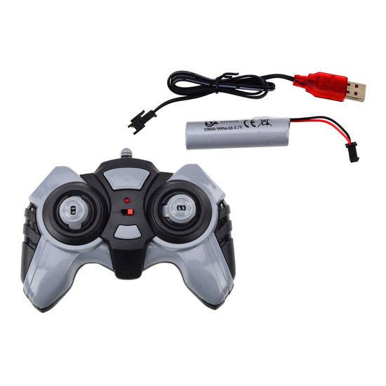 Velký traktor na dálkové ovládání Super Farm - modrý