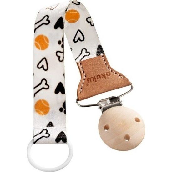 Klip na dudlík Kostičky