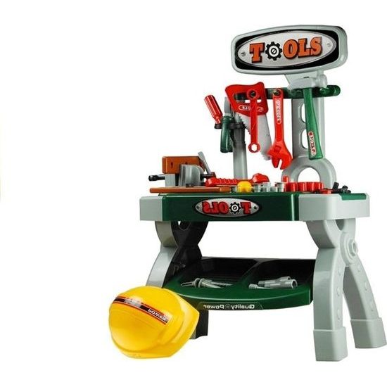 Dětský pracovní stůl do dílny s nářadím