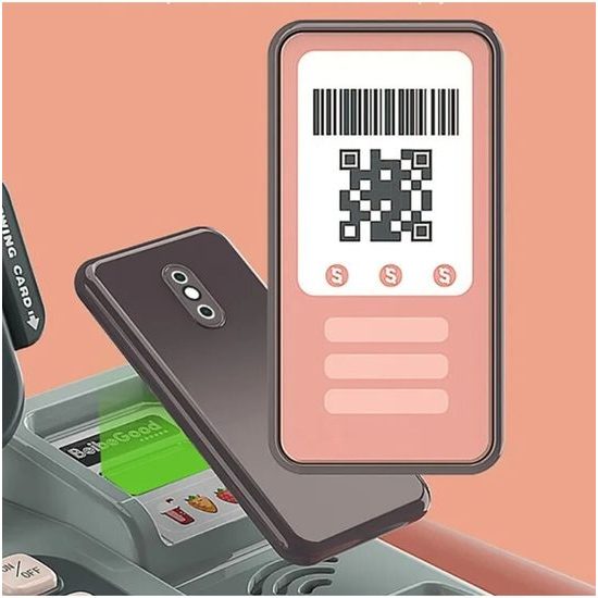 Dětská elektronická pokladna s váhou a pohyblivým pásem Fun Shopping