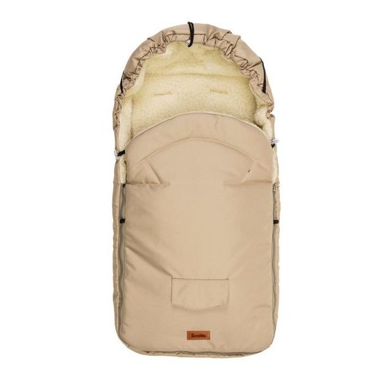 Vlněný zimní fusak - Cappuccino