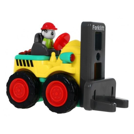 Huile Toys sestava 6 kusů stavebních autíček Construction Vehicle