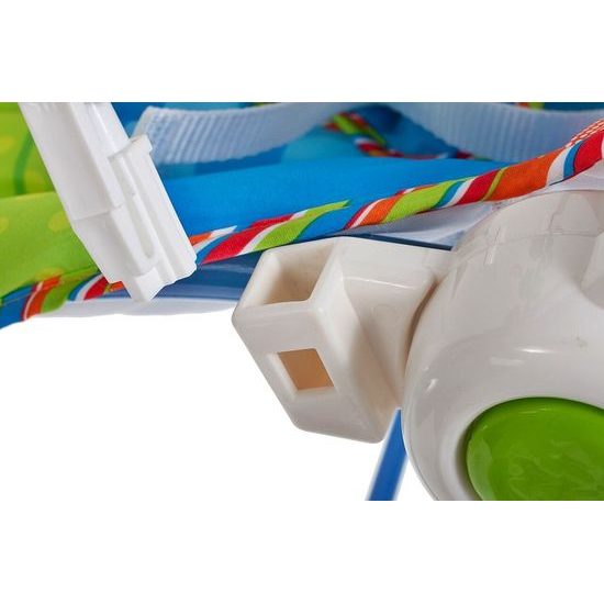 Kojenecké lehátko 3v1 s vibracemi Žabka - modré