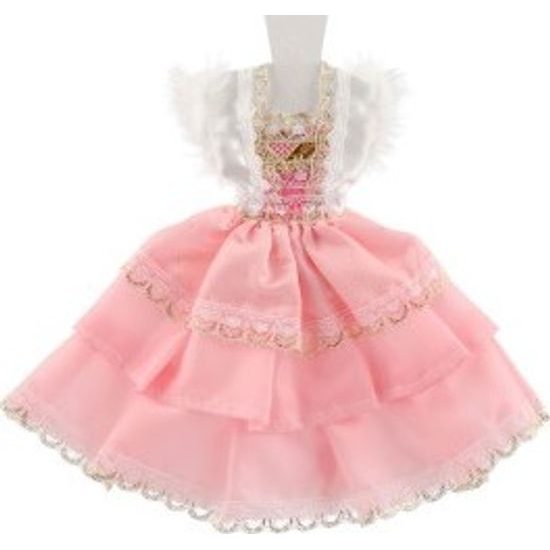 Šaty krátké na panenky - mix barev