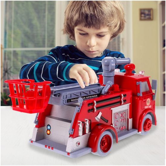 Majlo Toys hasičské auto s bublifukom a melódiami Bubble Pumper