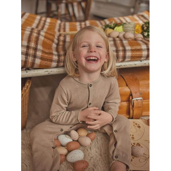 Vajcia - edukatívne drevené puzzle - ČESKÁ VERZIA