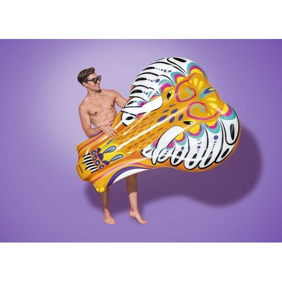 Nafukovací matrace 183 x 153 cm Bestway, žlutá