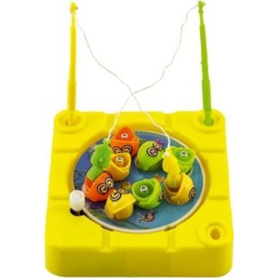 Magnetická Hra ryby/rybář - na natažení - mix 3 barvy