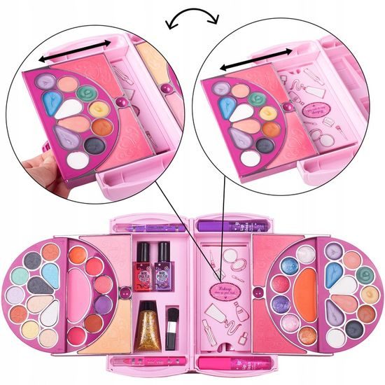 Dětská kosmetická sada v kabelce Fashion Handbag 78 součástí