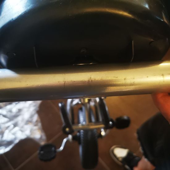 SMONTOVÁNO dětská tříkolka 3v1 s otočným sedadlem S360 modrá