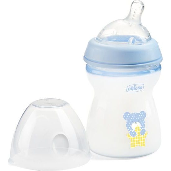 CHICCO Láhev kojenecká Natural Feeling 250ml, 2m+, Boy