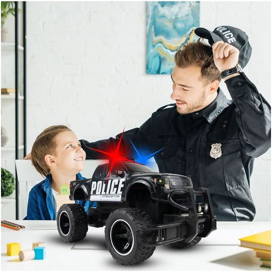 Terénní policejní auto na dálkové ovládání Police Interceptor 1:14