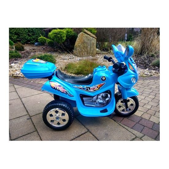 Elektrická tříkolka Racing Blue
