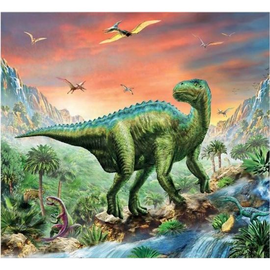 Puzzle Dinosauři 60 dílků + figurka - mix 6 druhů