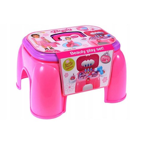 Přenosný salón krásy pro děti s příslušenstvím Beauty Set