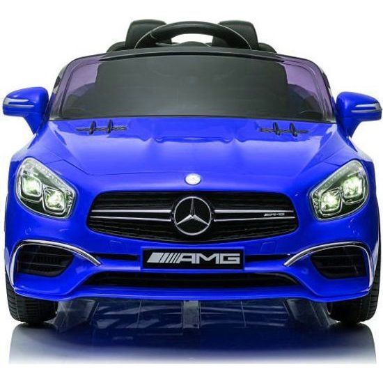 Elektrické auto Mercedes SL65 S modré lakované LCD