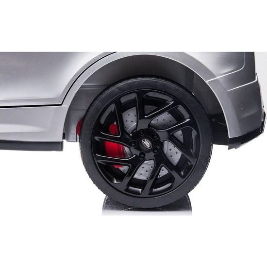 Elektrické auto Range Rover stříbrné