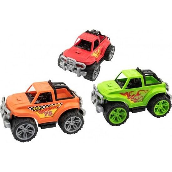 Auto terénní - na volný chod - mix 3 barvy
