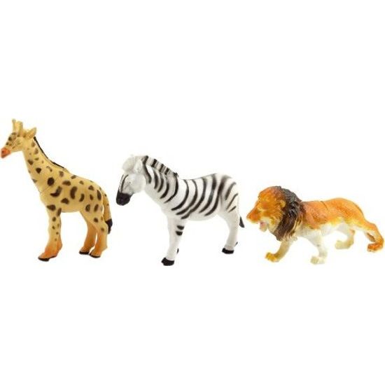 Zvířátka safari ZOO 6ks