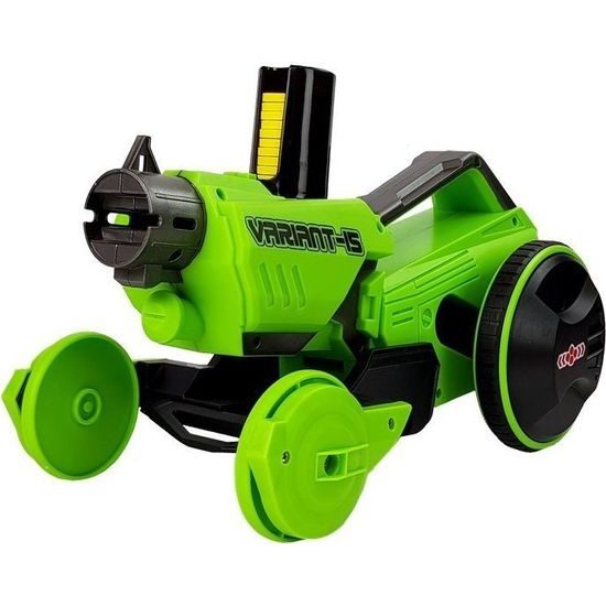 Auto na dálkové ovládání a pistole 2v1 zelené