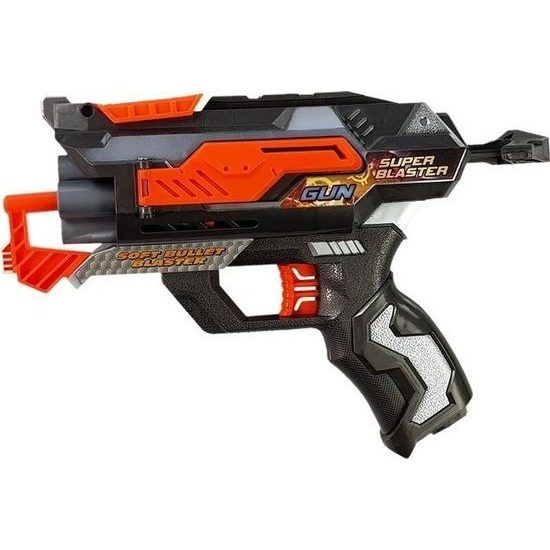 Pistole na pěnové náboje s maskou