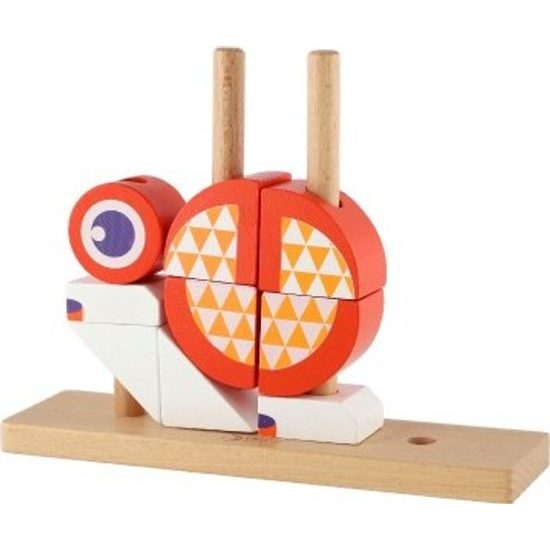 Dřevěná skládanka Liška 19ks