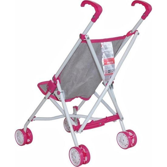 Dětský golfový kočárek pro panenky Milly Mally Julia Prestige Pink