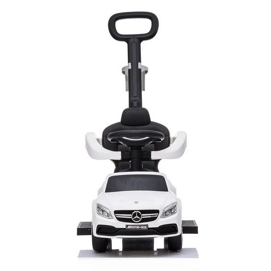 Baby Mix odrážedlo Mercedes AMG C63 s vodící tyčí 3v1 bílé