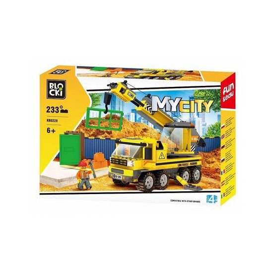 Blocki MyCity stavební jeřáb 233 dílků