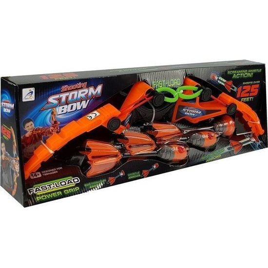 Storm Bow dětský luk Blaze se 3 šípy oranžový