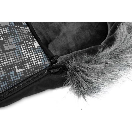 Sensillo Zimní fusak do kočárku Olaf grafitový