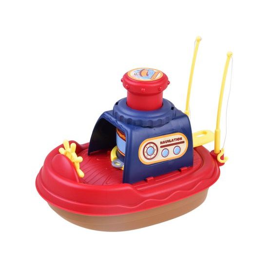 Modelovací plastelína s lodičkou a příslušentsvím pro děti Fishing Boat
