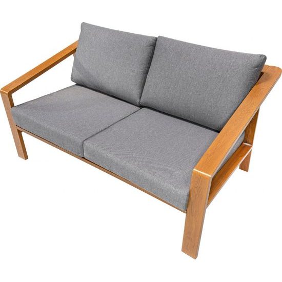 Hliníkový zahradní nábytek dvě pohovky + křeslo + stůl