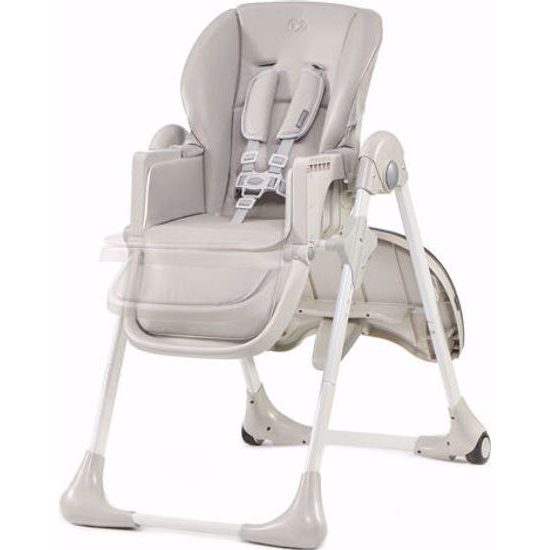 Jídelní židlička Kinderkraft Yummy šedá