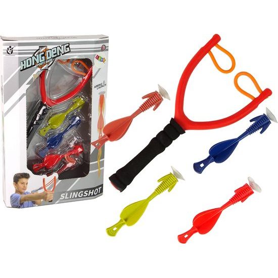 Prak na šipky s přísavkou SLINGSHOT