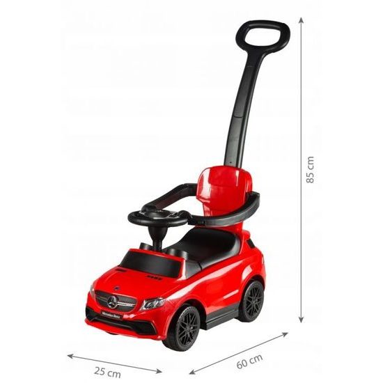 Dětské odrážedlo Mercedes AMG GLE 63 červené