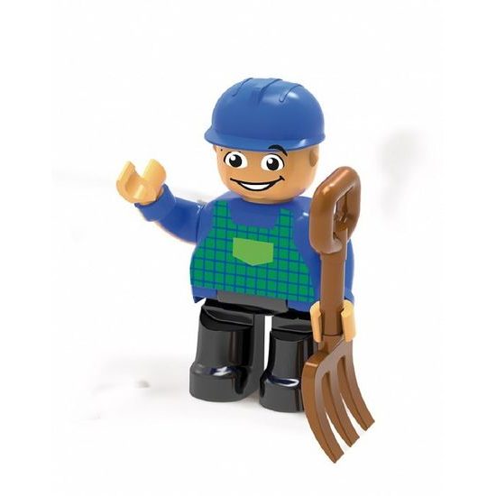 Blocki Mubi stavebnice Farma s traktorem 32 dílů