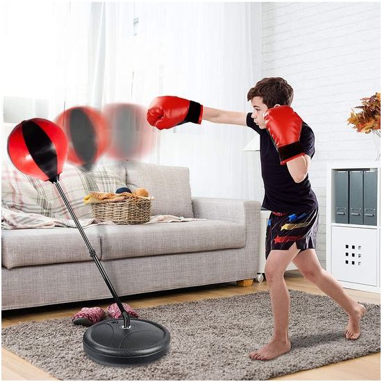 Dětská boxovací hruška s příslušenstvím Boxing Playset