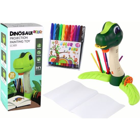 Projektor dinosaurus se zvukem na kreslení