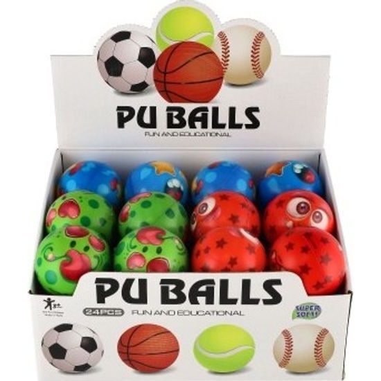 Míček monster - mix 6 barev