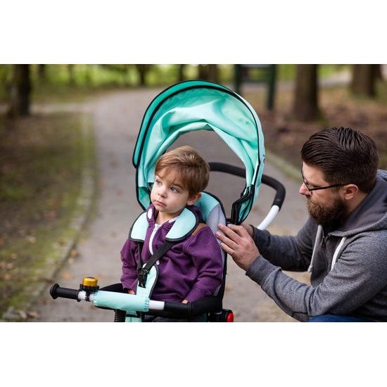 Tříkolka Toyz WROOM zelená