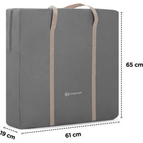 Kolébka Kinderkraft Lovi šedá